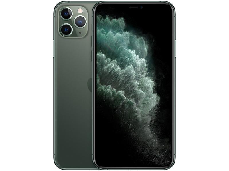 iPhone 11 Pro Max Apple 256GB Cinza-espacial - 6,5” 12MP iOS